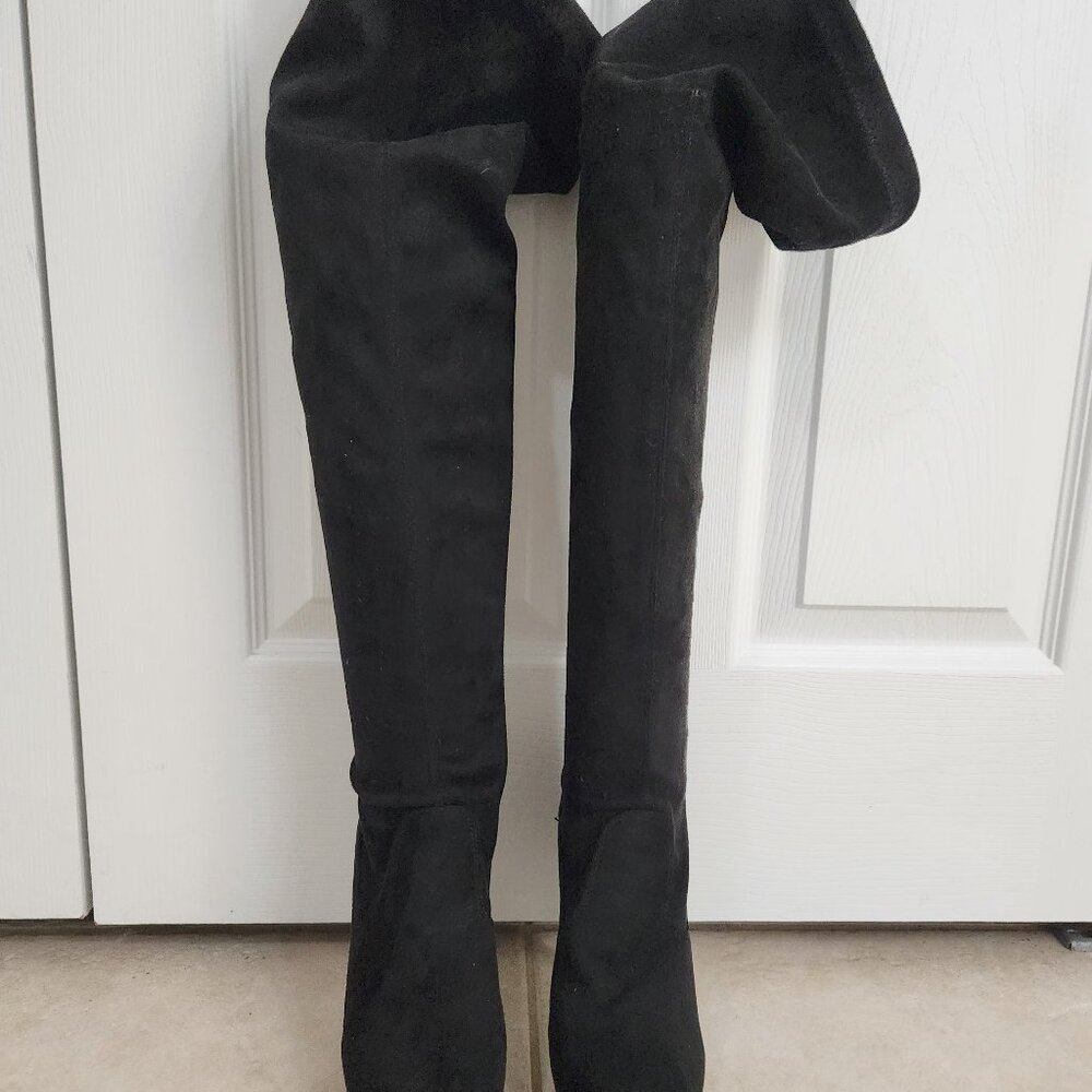 Never Worn Over the Knee Books Size 7 - 4" Heel